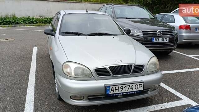 Сірий Деу Ланос, об'ємом двигуна 1.3 л та пробігом 178 тис. км за 1500 $, фото 5 на Automoto.ua