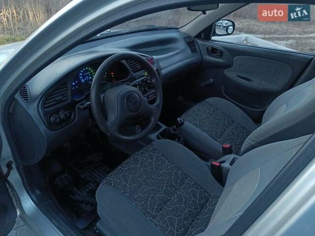 Сірий Деу Ланос, об'ємом двигуна 1.4 л та пробігом 98 тис. км за 2450 $, фото 7 на Automoto.ua
