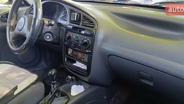 Сірий Деу Ланос, об'ємом двигуна 1.3 л та пробігом 178 тис. км за 1500 $, фото 12 на Automoto.ua