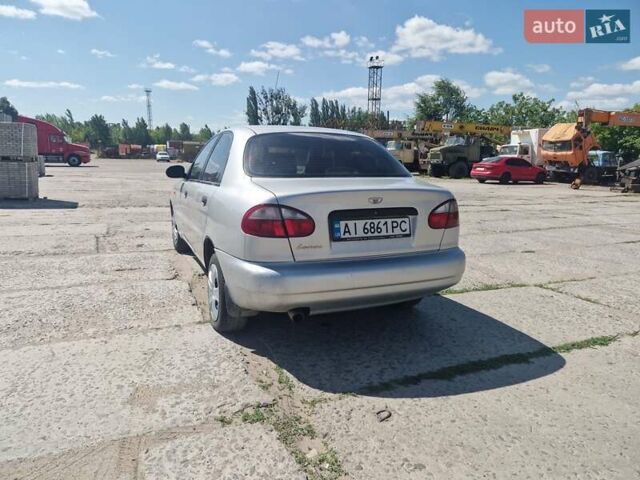 Сірий Деу Ланос, об'ємом двигуна 1.5 л та пробігом 200 тис. км за 1500 $, фото 1 на Automoto.ua