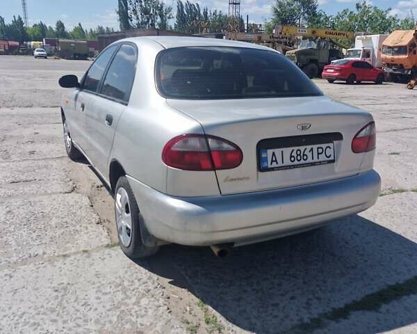 Сірий Деу Ланос, об'ємом двигуна 1.5 л та пробігом 200 тис. км за 1500 $, фото 4 на Automoto.ua