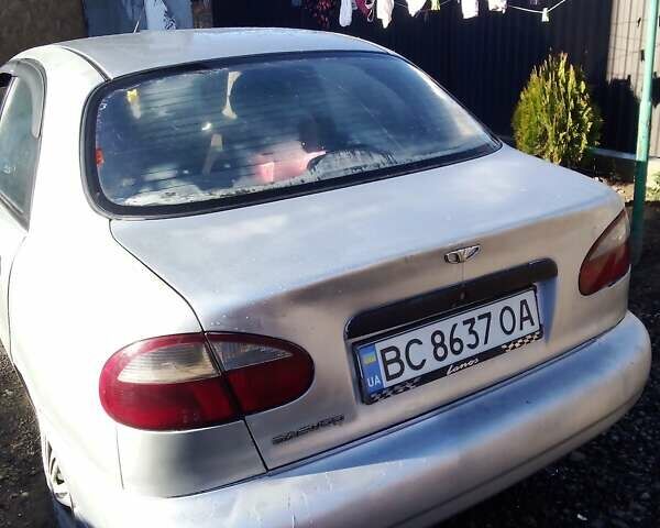 Сірий Деу Ланос, об'ємом двигуна 1.5 л та пробігом 225 тис. км за 1150 $, фото 1 на Automoto.ua