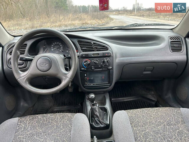 Серый Дэу Ланос, объемом двигателя 1.5 л и пробегом 202 тыс. км за 2100 $, фото 12 на Automoto.ua