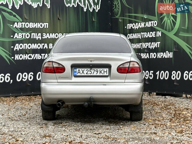 Серый Дэу Ланос, объемом двигателя 1.5 л и пробегом 200 тыс. км за 3000 $, фото 6 на Automoto.ua