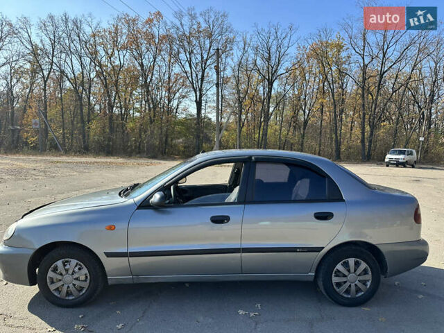 Серый Дэу Ланос, объемом двигателя 1.5 л и пробегом 199 тыс. км за 1800 $, фото 2 на Automoto.ua