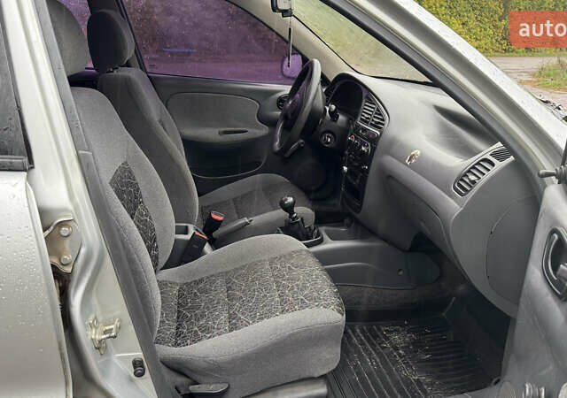 Серый Дэу Ланос, объемом двигателя 1.5 л и пробегом 170 тыс. км за 1900 $, фото 13 на Automoto.ua