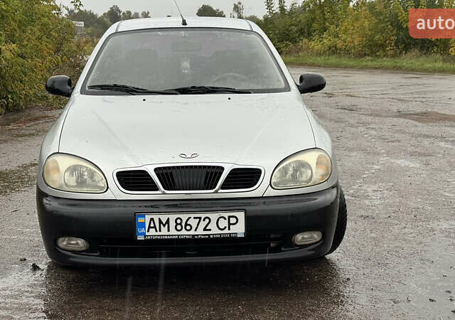 Серый Дэу Ланос, объемом двигателя 1.5 л и пробегом 170 тыс. км за 1900 $, фото 2 на Automoto.ua