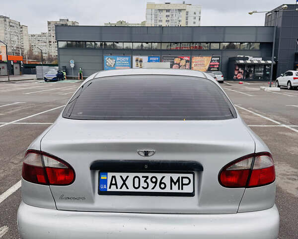 Сірий Деу Ланос, об'ємом двигуна 1.39 л та пробігом 314 тис. км за 1500 $, фото 5 на Automoto.ua