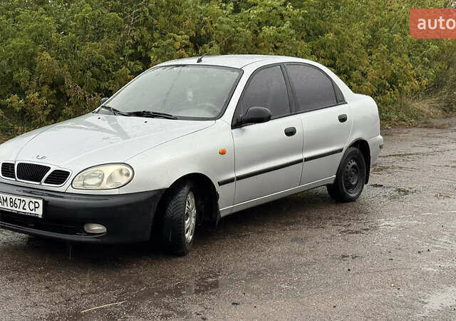 Серый Дэу Ланос, объемом двигателя 1.5 л и пробегом 170 тыс. км за 1900 $, фото 3 на Automoto.ua