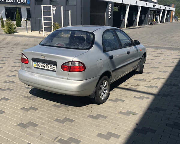 Сірий Деу Ланос, об'ємом двигуна 1.5 л та пробігом 200 тис. км за 1350 $, фото 4 на Automoto.ua