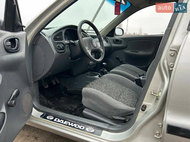 Серый Дэу Ланос, объемом двигателя 1.5 л и пробегом 202 тыс. км за 2100 $, фото 14 на Automoto.ua