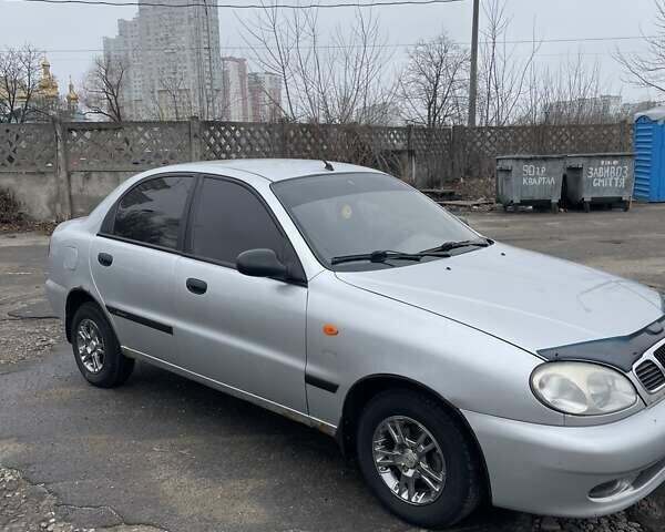 Сірий Деу Ланос, об'ємом двигуна 1.5 л та пробігом 201 тис. км за 2100 $, фото 1 на Automoto.ua