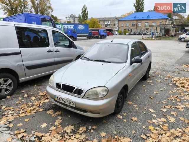 Серый Дэу Ланос, объемом двигателя 1.5 л и пробегом 280 тыс. км за 800 $, фото 3 на Automoto.ua