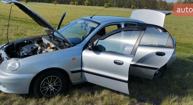 Серый Дэу Ланос, объемом двигателя 1.4 л и пробегом 225 тыс. км за 2700 $, фото 4 на Automoto.ua