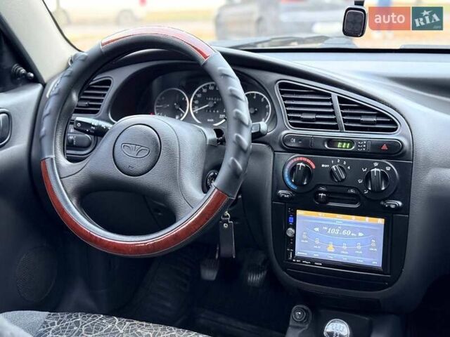 Серый Дэу Ланос, объемом двигателя 1.5 л и пробегом 180 тыс. км за 2950 $, фото 9 на Automoto.ua