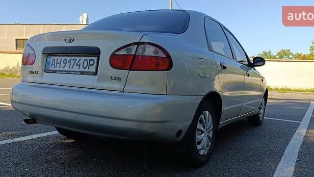 Сірий Деу Ланос, об'ємом двигуна 1.3 л та пробігом 178 тис. км за 1500 $, фото 1 на Automoto.ua