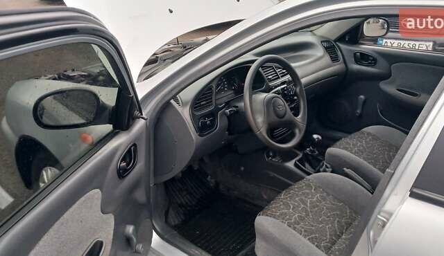 Серый Дэу Ланос, объемом двигателя 1.5 л и пробегом 72 тыс. км за 2250 $, фото 9 на Automoto.ua