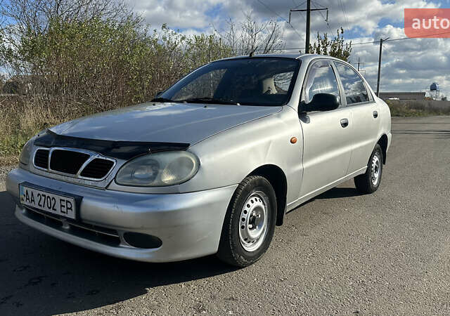 Сірий Деу Ланос, об'ємом двигуна 1.5 л та пробігом 240 тис. км за 1550 $, фото 1 на Automoto.ua