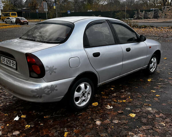 Серый Дэу Ланос, объемом двигателя 1.5 л и пробегом 200 тыс. км за 1600 $, фото 5 на Automoto.ua