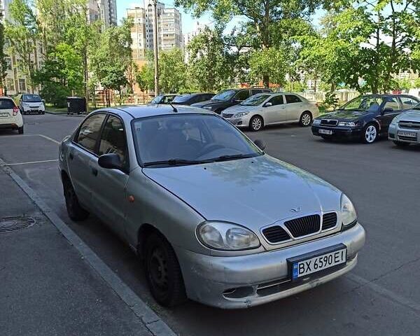 Серый Дэу Ланос, объемом двигателя 1.5 л и пробегом 253 тыс. км за 1700 $, фото 1 на Automoto.ua