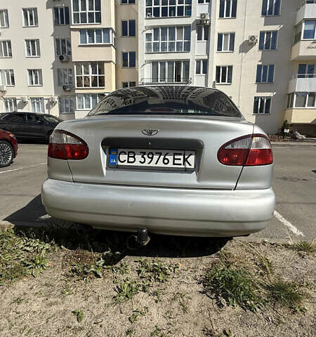Серый Дэу Ланос, объемом двигателя 1.5 л и пробегом 229 тыс. км за 2499 $, фото 4 на Automoto.ua