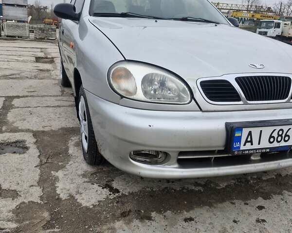 Сірий Деу Ланос, об'ємом двигуна 1.5 л та пробігом 200 тис. км за 1750 $, фото 2 на Automoto.ua