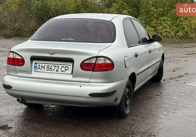 Серый Дэу Ланос, объемом двигателя 1.5 л и пробегом 170 тыс. км за 1900 $, фото 7 на Automoto.ua