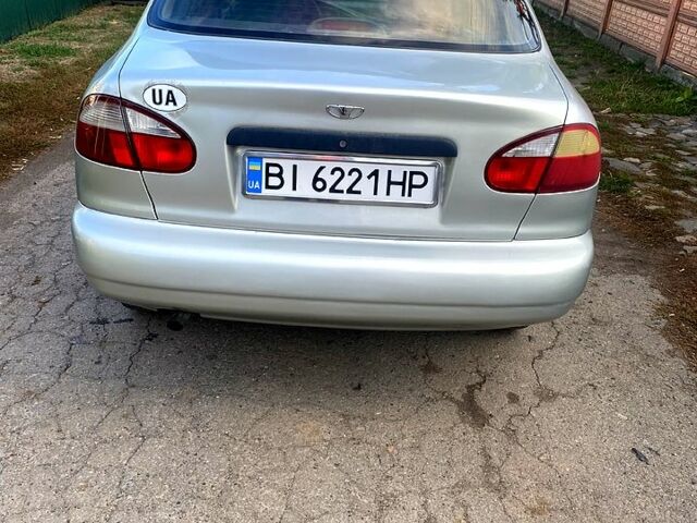 Дэу Ланос 2007 в Полтаве на Automoto.ua Серый Дэу Ланос, объемом двигателя 1.4 л и пробегом 223 тыс. км за 2250 $, фото 3 на Automoto.ua