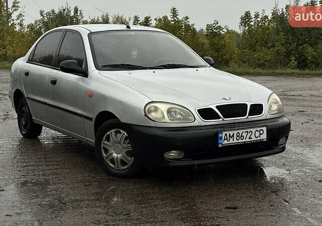 Серый Дэу Ланос, объемом двигателя 1.5 л и пробегом 170 тыс. км за 1900 $, фото 1 на Automoto.ua