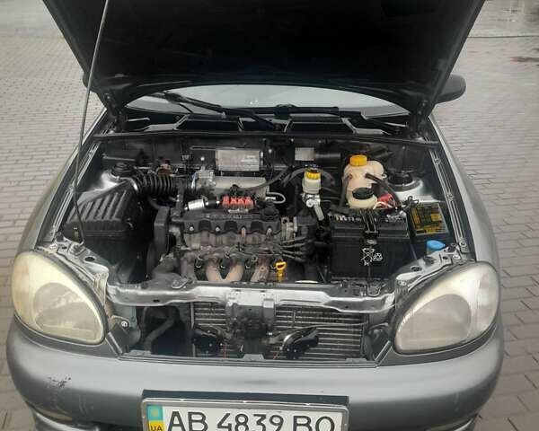 Серый Дэу Ланос, объемом двигателя 1.5 л и пробегом 235 тыс. км за 1950 $, фото 8 на Automoto.ua