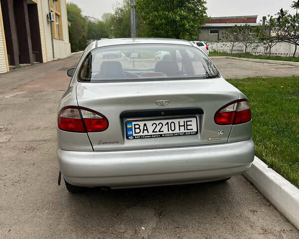 Сірий Деу Ланос, об'ємом двигуна 1.4 л та пробігом 47 тис. км за 3200 $, фото 4 на Automoto.ua