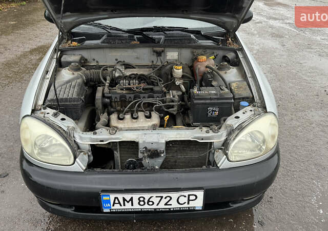 Серый Дэу Ланос, объемом двигателя 1.5 л и пробегом 170 тыс. км за 1900 $, фото 26 на Automoto.ua