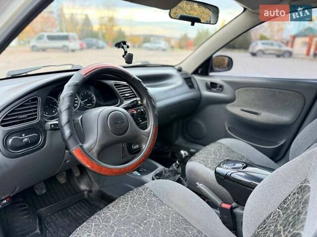 Серый Дэу Ланос, объемом двигателя 1.5 л и пробегом 180 тыс. км за 2950 $, фото 6 на Automoto.ua