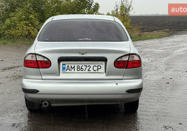 Серый Дэу Ланос, объемом двигателя 1.5 л и пробегом 170 тыс. км за 1900 $, фото 6 на Automoto.ua