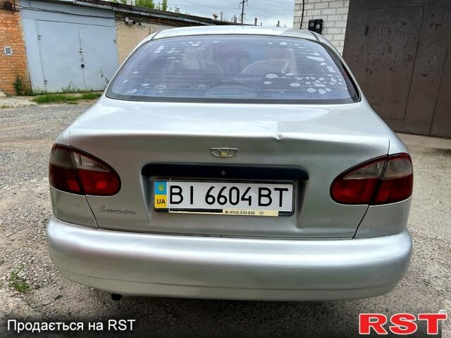 Серый Дэу Ланос, объемом двигателя 1.5 л и пробегом 200 тыс. км за 1750 $, фото 2 на Automoto.ua