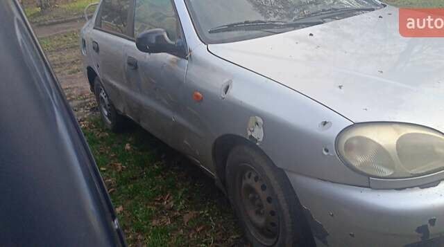 Сірий Деу Ланос, об'ємом двигуна 1.6 л та пробігом 290 тис. км за 1000 $, фото 2 на Automoto.ua