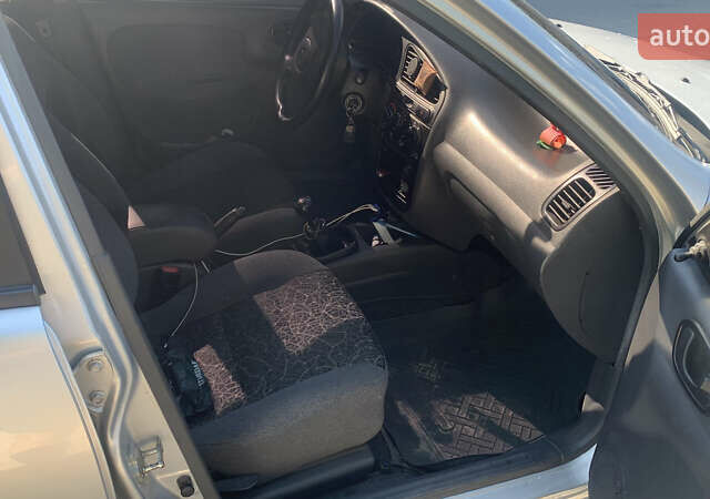 Серый Дэу Ланос, объемом двигателя 1.5 л и пробегом 97 тыс. км за 3500 $, фото 6 на Automoto.ua