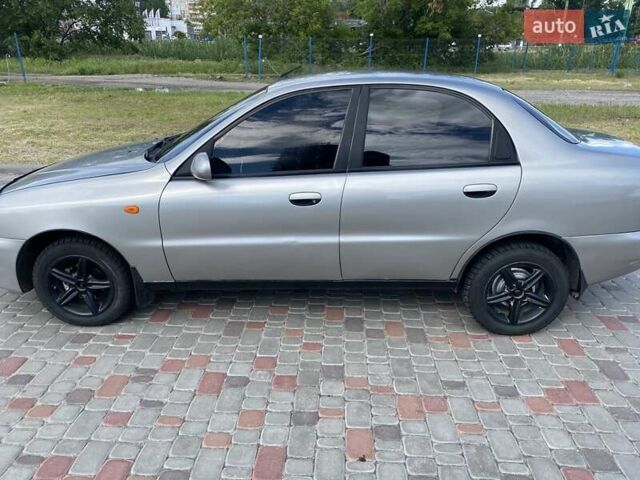 Серый Дэу Ланос, объемом двигателя 1.5 л и пробегом 290 тыс. км за 2400 $, фото 2 на Automoto.ua