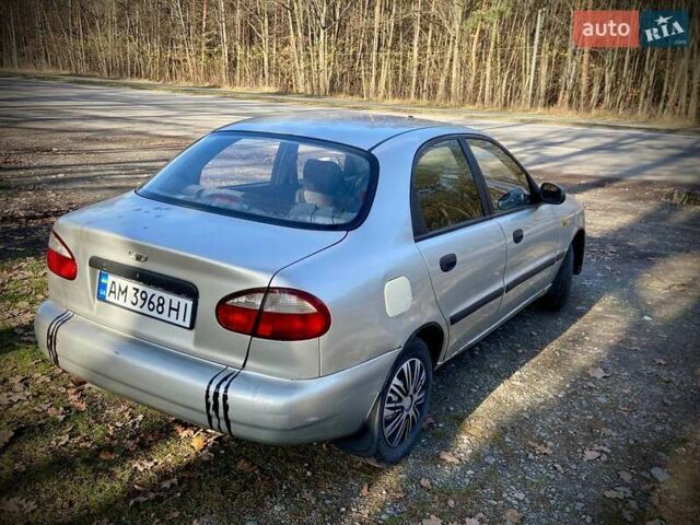 Серый Дэу Ланос, объемом двигателя 1.5 л и пробегом 333 тыс. км за 1800 $, фото 2 на Automoto.ua