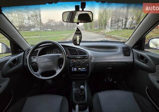 Серый Дэу Ланос, объемом двигателя 1.6 л и пробегом 240 тыс. км за 2699 $, фото 14 на Automoto.ua