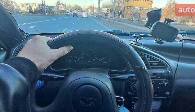 Сірий Деу Ланос, об'ємом двигуна 1.39 л та пробігом 220 тис. км за 3000 $, фото 2 на Automoto.ua