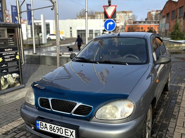 Серый Дэу Ланос, объемом двигателя 1.5 л и пробегом 220 тыс. км за 3000 $, фото 2 на Automoto.ua