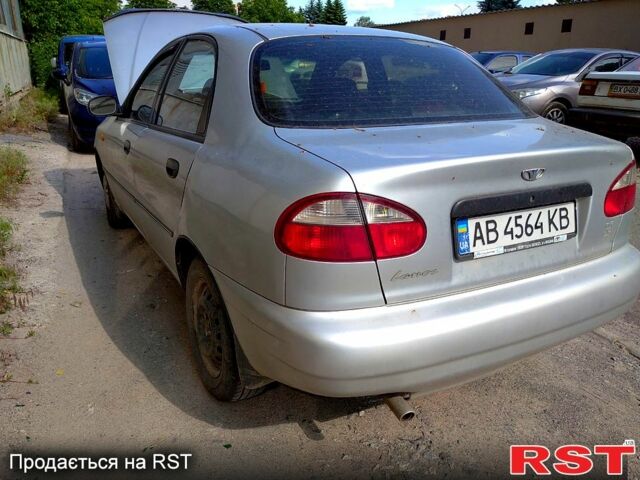 Серый Дэу Ланос, объемом двигателя 1.6 л и пробегом 190 тыс. км за 2200 $, фото 2 на Automoto.ua