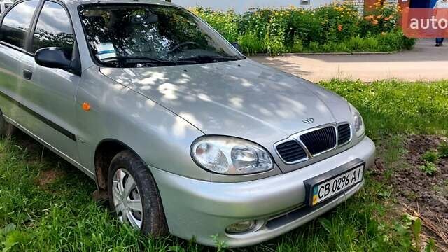 Серый Дэу Ланос, объемом двигателя 1.6 л и пробегом 147 тыс. км за 3200 $, фото 1 на Automoto.ua