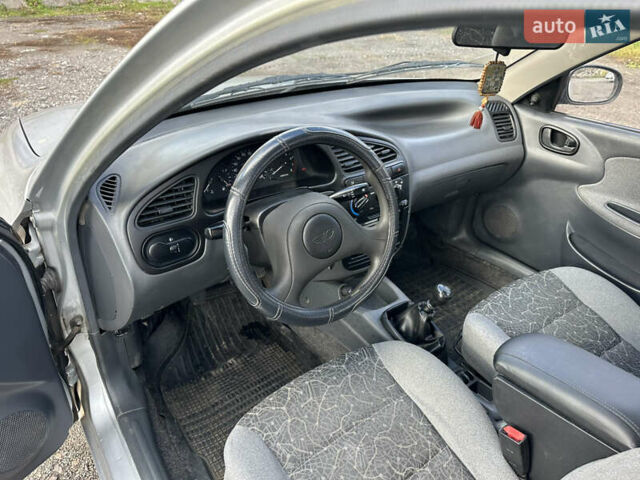 Серый Дэу Ланос, объемом двигателя 1.5 л и пробегом 304 тыс. км за 2600 $, фото 14 на Automoto.ua