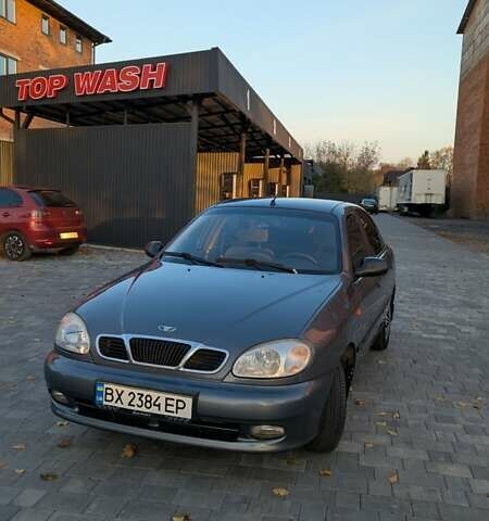 Деу Ланос 2008 у Старокостянтинів на Automoto.ua Сірий Деу Ланос, об'ємом двигуна 1.5 л та пробігом 129 тис. км за 2350 $, фото 2 на Automoto.ua