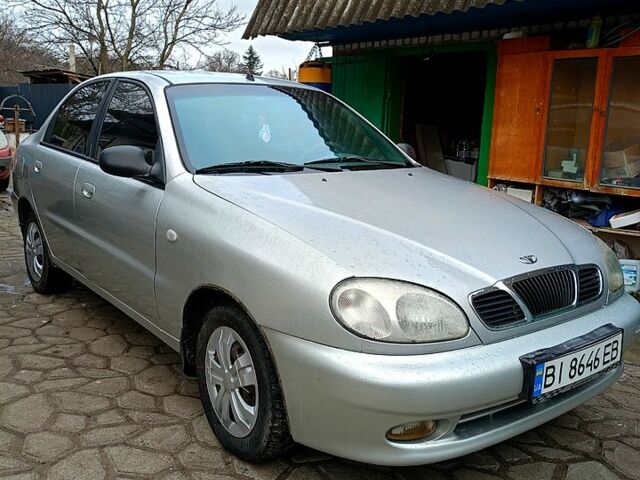 Сірий Деу Ланос, об'ємом двигуна 1.6 л та пробігом 223 тис. км за 1950 $, фото 2 на Automoto.ua