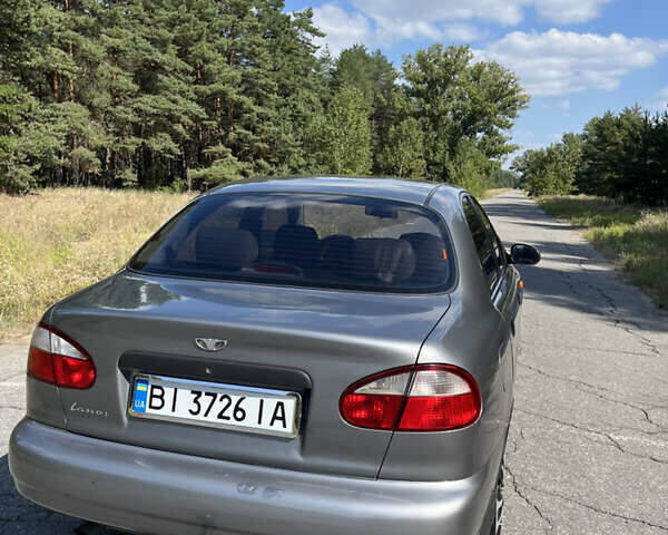 Серый Дэу Ланос, объемом двигателя 1.5 л и пробегом 112 тыс. км за 3300 $, фото 2 на Automoto.ua