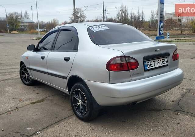 Сірий Деу Ланос, об'ємом двигуна 1.6 л та пробігом 296 тис. км за 3300 $, фото 6 на Automoto.ua