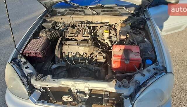 Сірий Деу Ланос, об'ємом двигуна 1.39 л та пробігом 220 тис. км за 3000 $, фото 18 на Automoto.ua